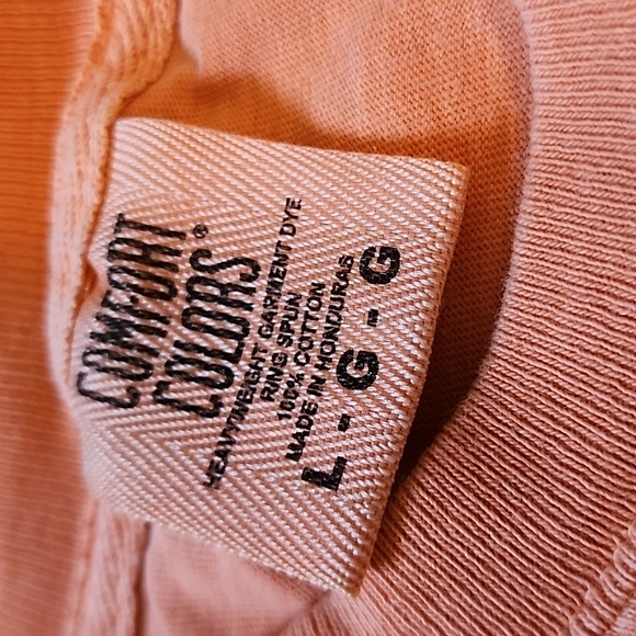 Unisex Comfort Colors Peach Tee - Picture 2 of 7